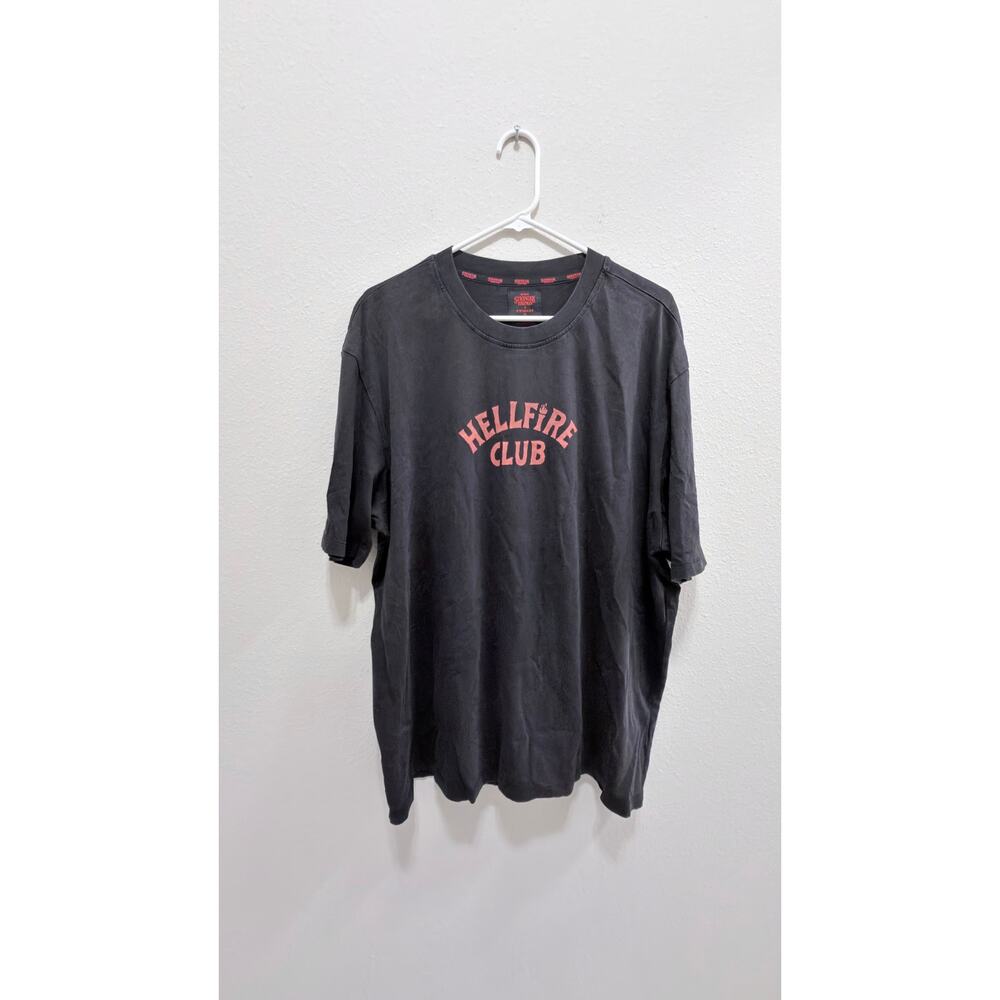 NWT Netflix Stranger Things x Primark Hellfire Club Graphic Tee - XL